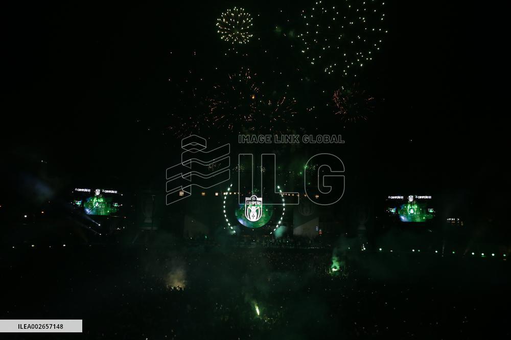 Celebrations for Sporting champion 2023/2024