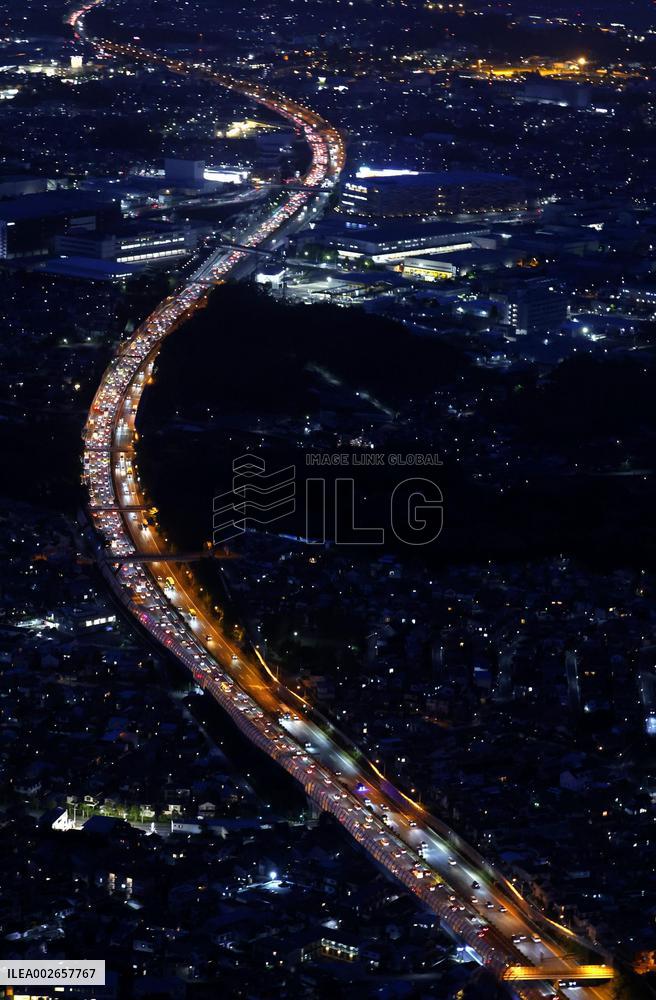 Golden Week holiday rush in Japan