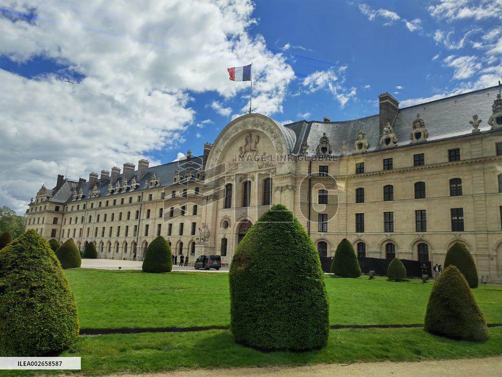FRANCE-PARIS-XI JINPING-MACRON-WELCOME CEREMONY