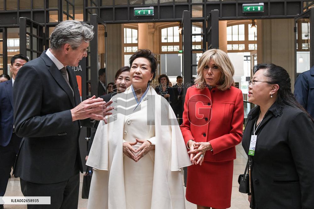 First Ladies Visit The Musee d'Orsay - Paris