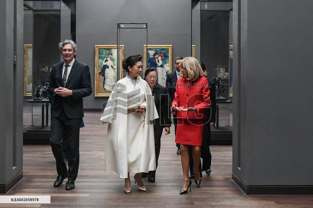 First Ladies Visit The Musee d'Orsay - Paris