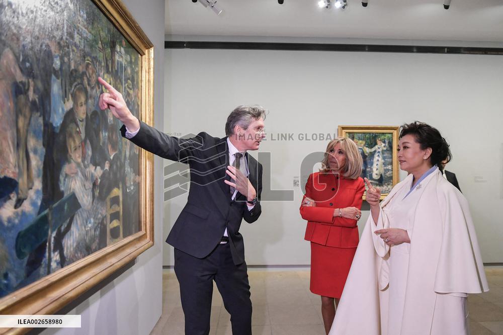 First Ladies Visit The Musee d'Orsay - Paris