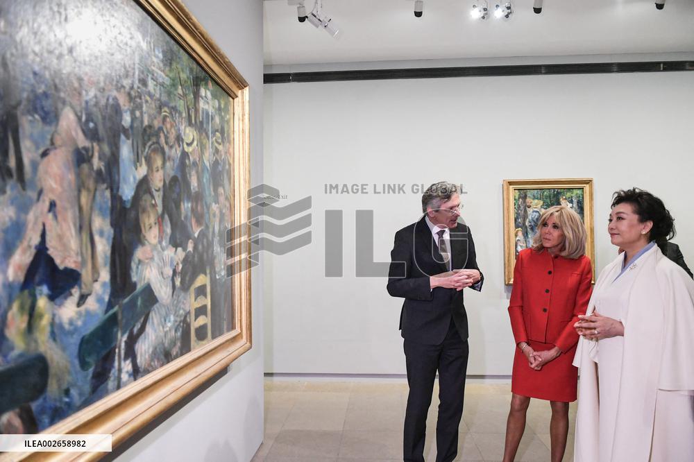 First Ladies Visit The Musee d'Orsay - Paris