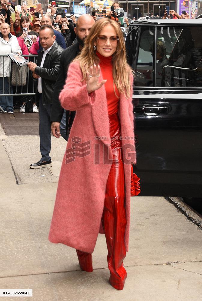 JLo At The 'Good Morning America - NYC