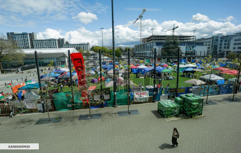 CANADA-VANCOUVER-UBC-PRO-PALESTINIAN ENCAMPMENT
