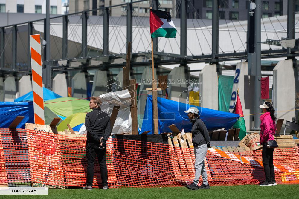 CANADA-VANCOUVER-UBC-PRO-PALESTINIAN ENCAMPMENT