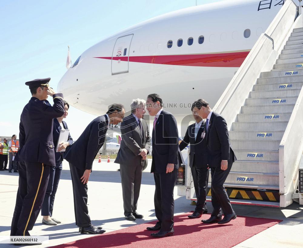 Japan PM Kishida in Brazil