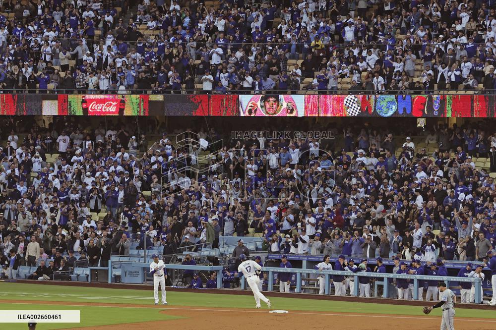 Baseball: Marlins vs. Dodgers