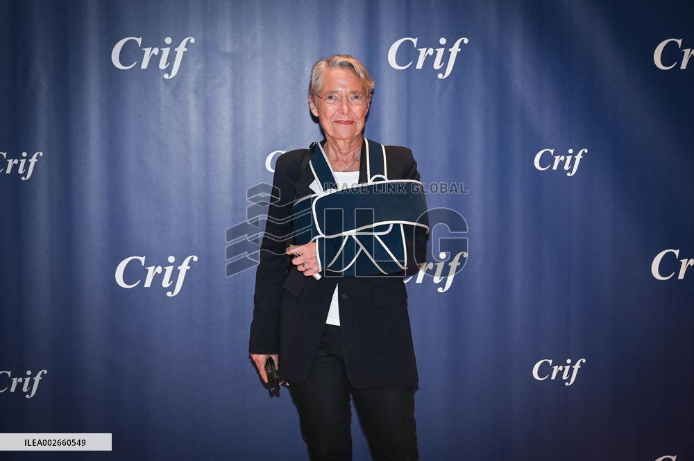 CRIF Annual Dinner - Paris