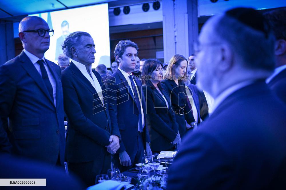 CRIF Annual Dinner - Paris