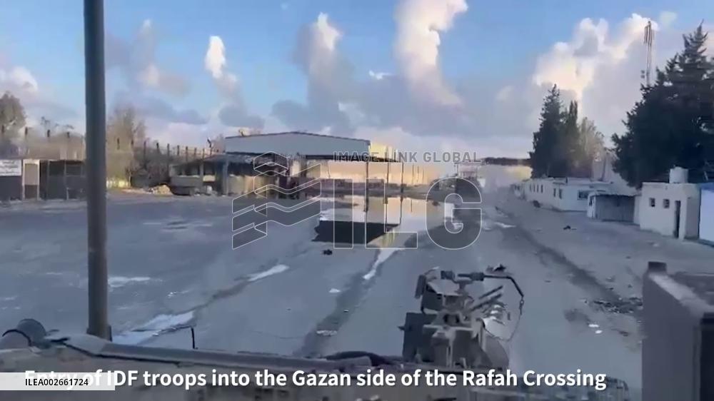 Israeli army takes control of Rafah crossing in Gaza
