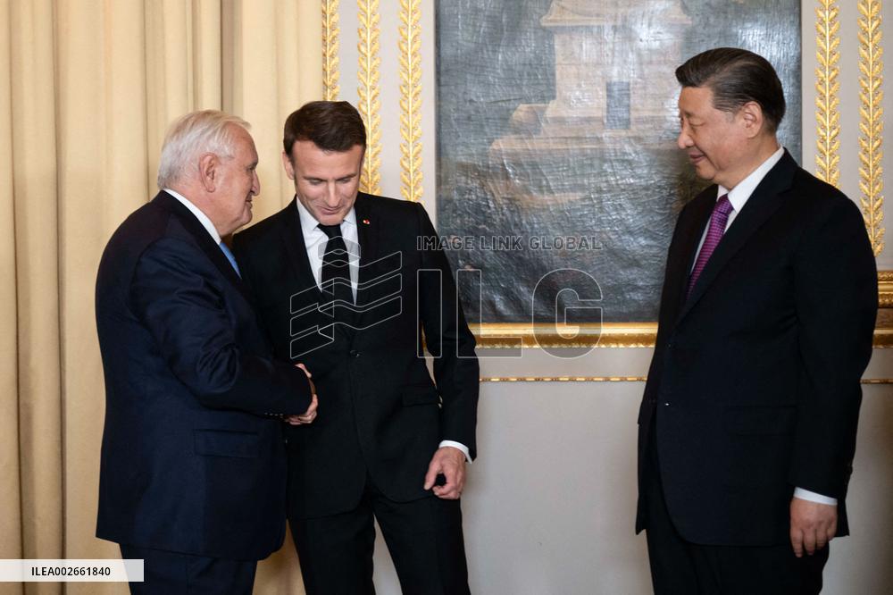 State Dinner For Chinese President At Elysee Palace - Paris