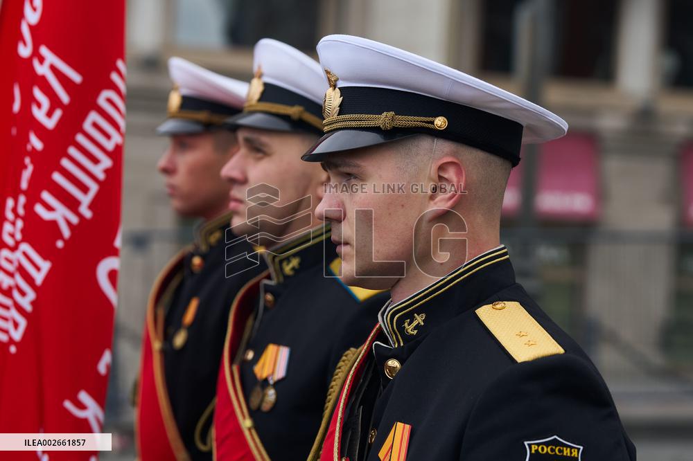RUSSIA-VLADIVOSTOK-VICTORY DAY-PARADE-REHEARSAL