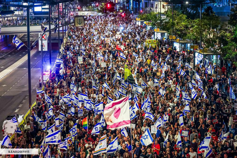 Anti-Government Protest - Tel Aviv