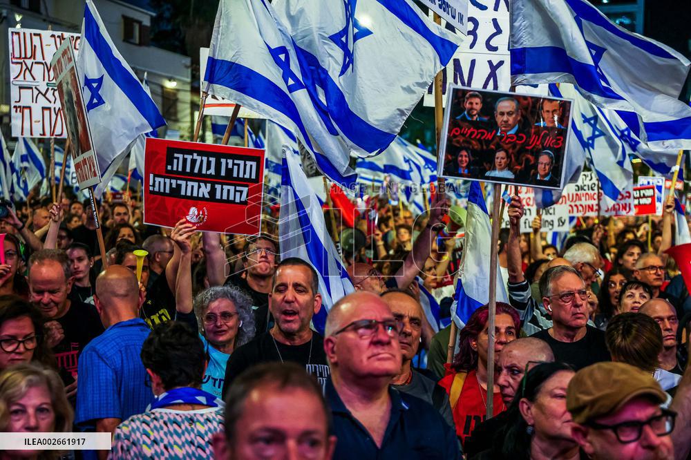 Anti-Government Protest - Tel Aviv