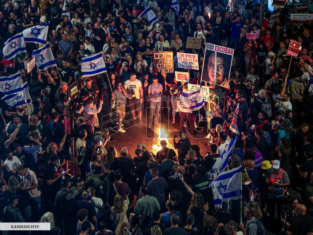Anti-Government Protest - Tel Aviv
