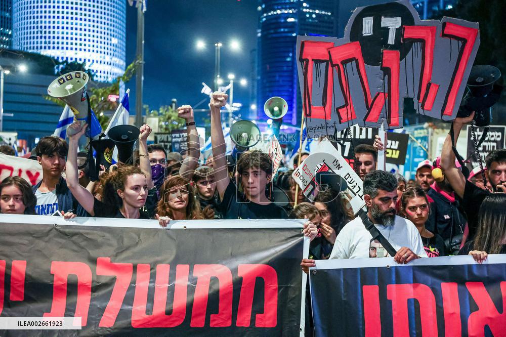 Anti-Government Protest - Tel Aviv