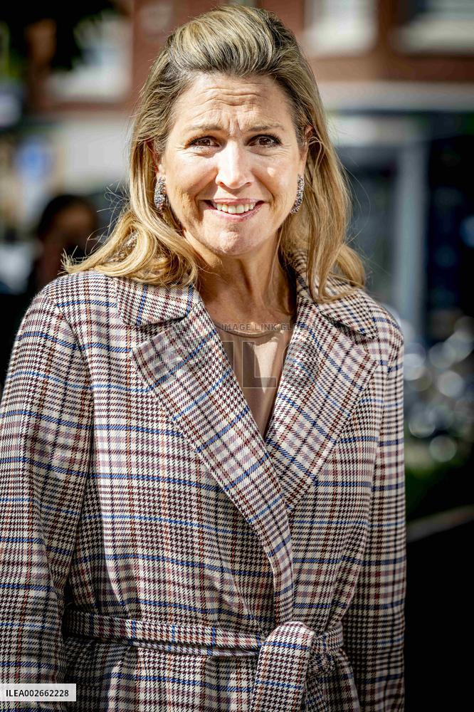 Queen Maxima Working Visit To The Father Center Adam - The Hague