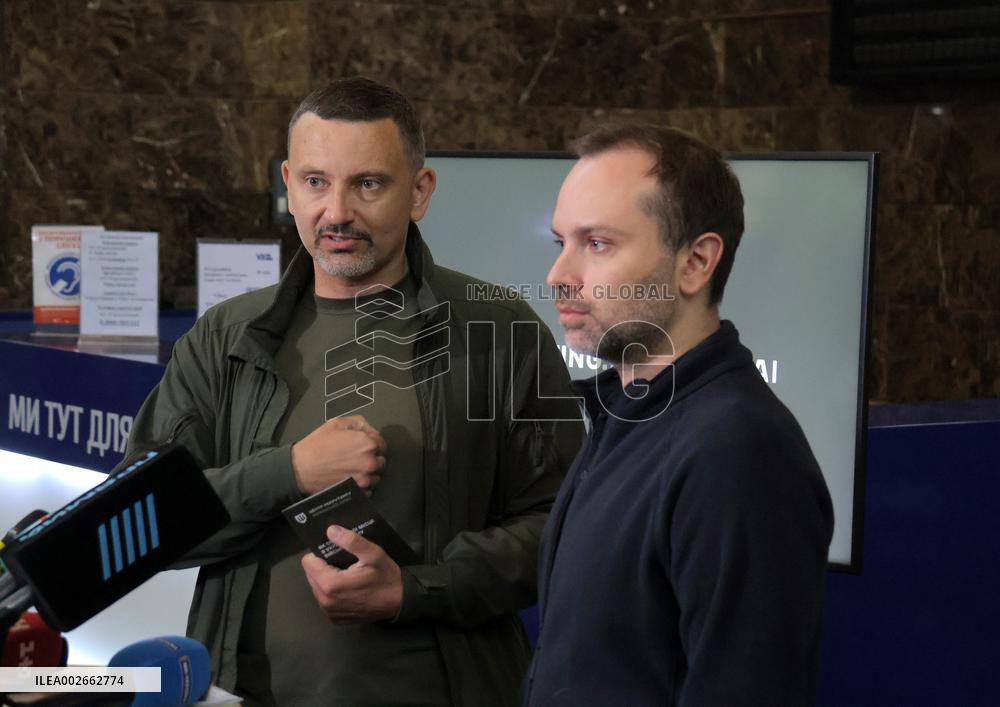 Information center for recruitment to Armed Forces of Ukraine opens at Central Railway Station