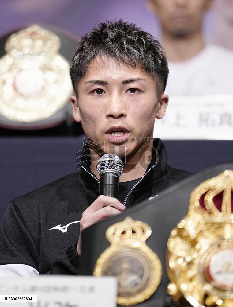 Boxing: Inoue ahead of 4-belt super bantamweight title match