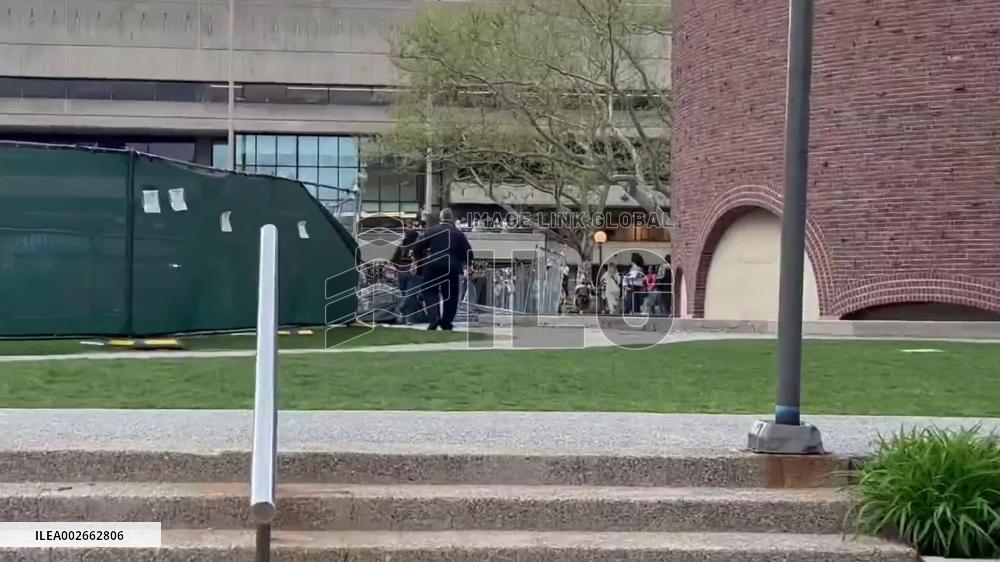 US: MIT Pro-Palestinian Protesters Defy Order To Clear Encampment 4