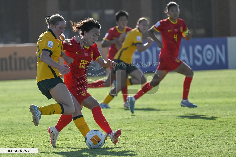 (SP)INDONESIA-BALI-AFC U17 WOMEN'S ASIAN CUP-2024-CHI VS AUS