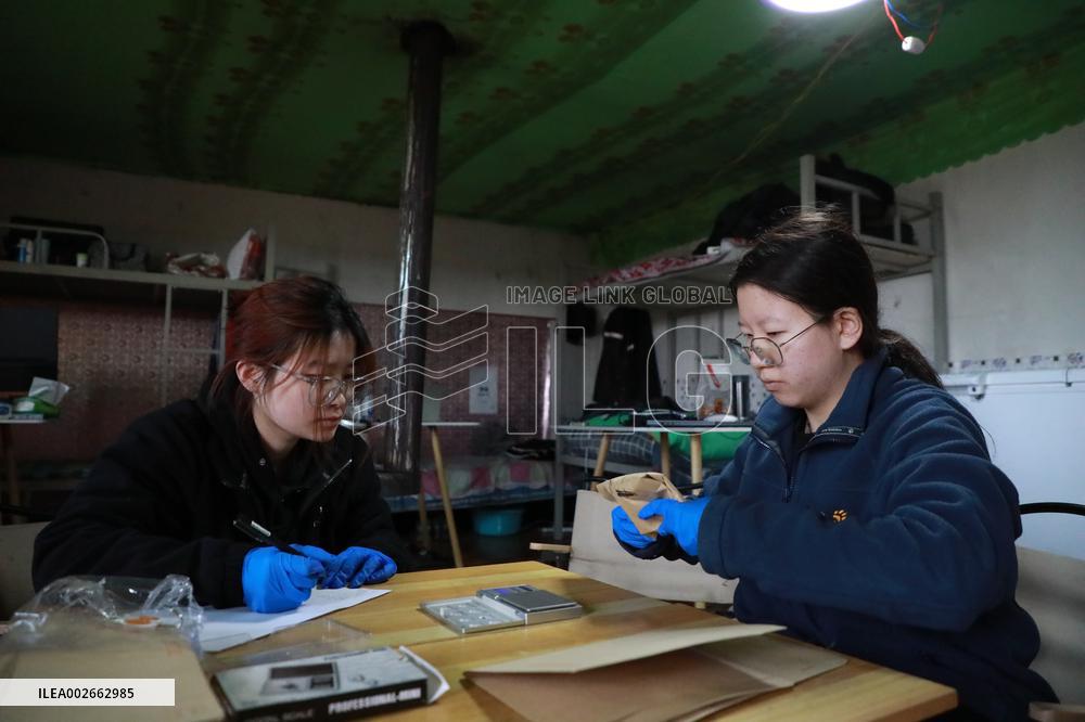CHINA-LANZHOU-FARMING-STUDENTS-FIELDWORK (CN)
