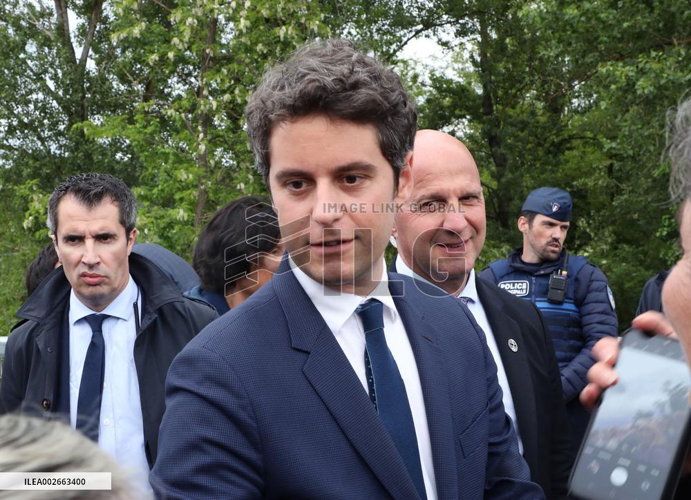 PM Gabriel Attal To Travel To Agen
