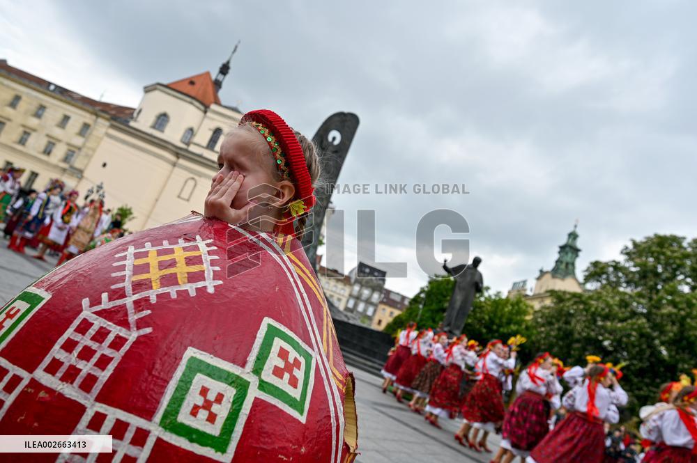 Spring dance songs performed in Lviv