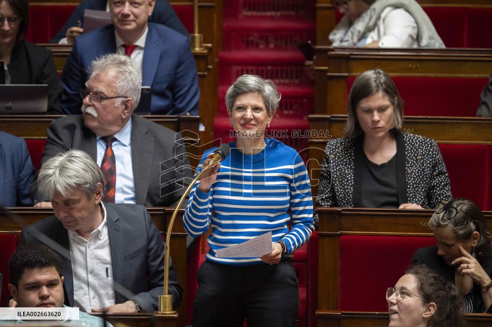 Questions to the government at the French National Assembly - Paris