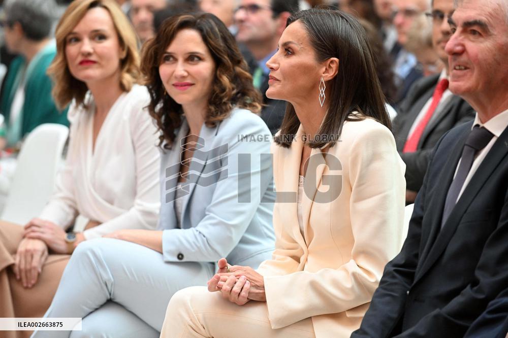 Queen Letizia presides over the 46th edition of the SM Awards - Madrid