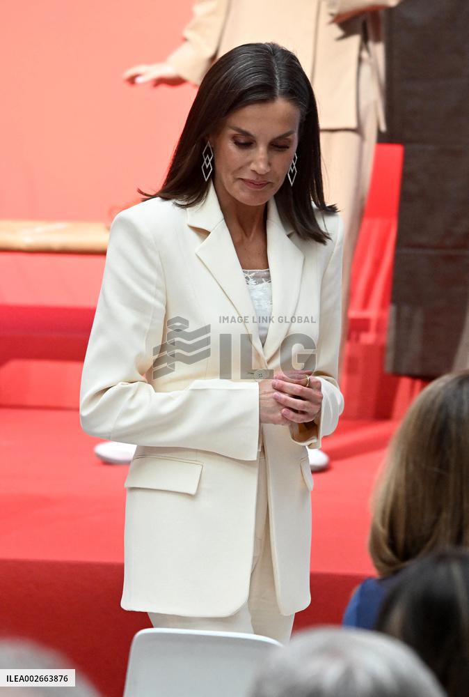Queen Letizia presides over the 46th edition of the SM Awards - Madrid