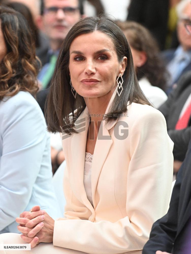 Queen Letizia presides over the 46th edition of the SM Awards - Madrid