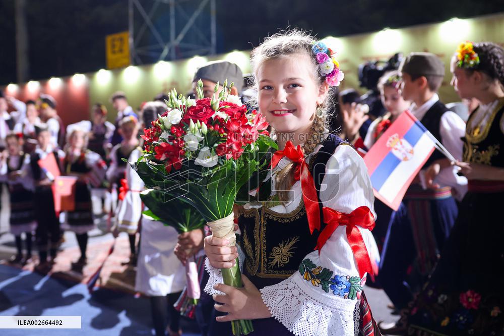 SERBIA-BELGRADE-XI JINPING-ARRIVAL