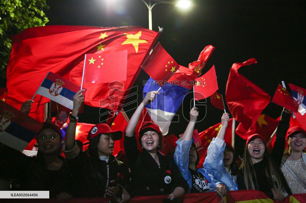 SERBIA-BELGRADE-XI JINPING-ARRIVAL