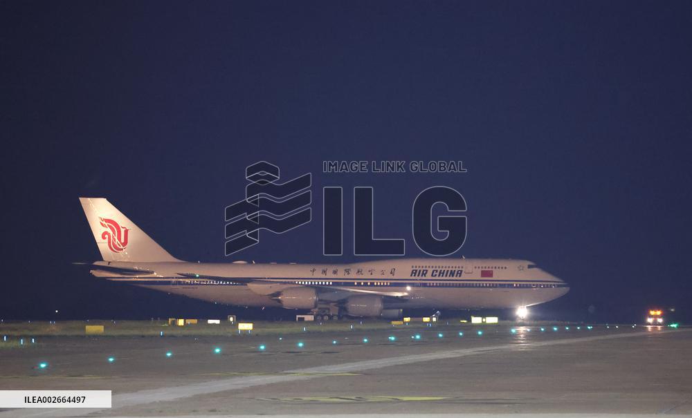 SERBIA-BELGRADE-XI JINPING-ARRIVAL