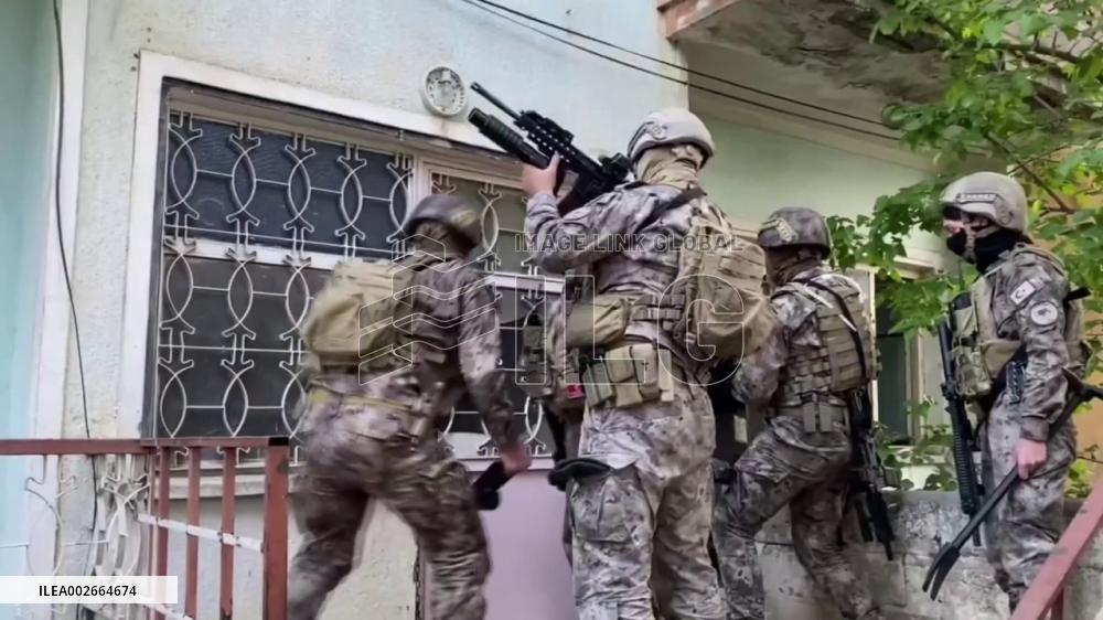 Turkish police detain 363 drug suspects