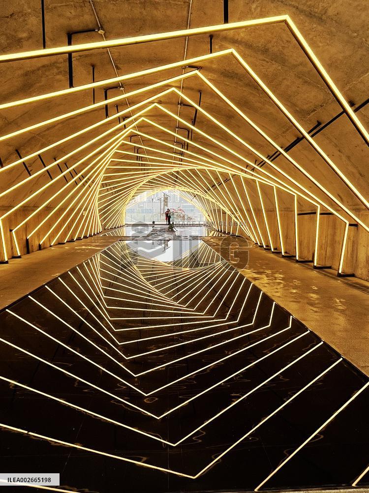 Time Space Tunnel in Bridge Cave in Chongqing