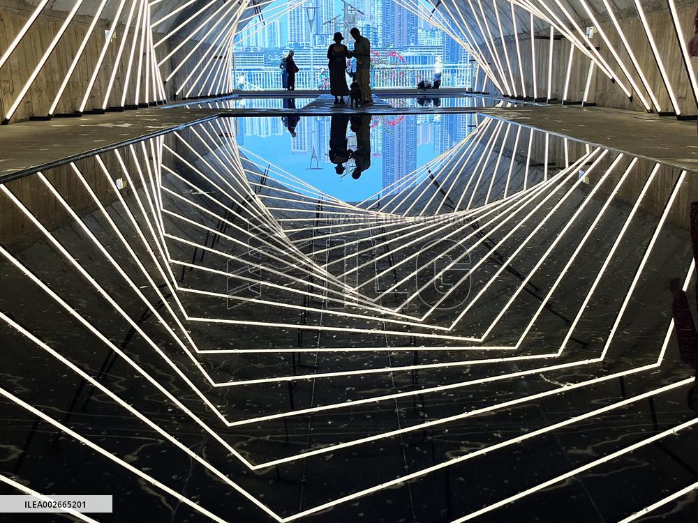 Time Space Tunnel in Bridge Cave in Chongqing