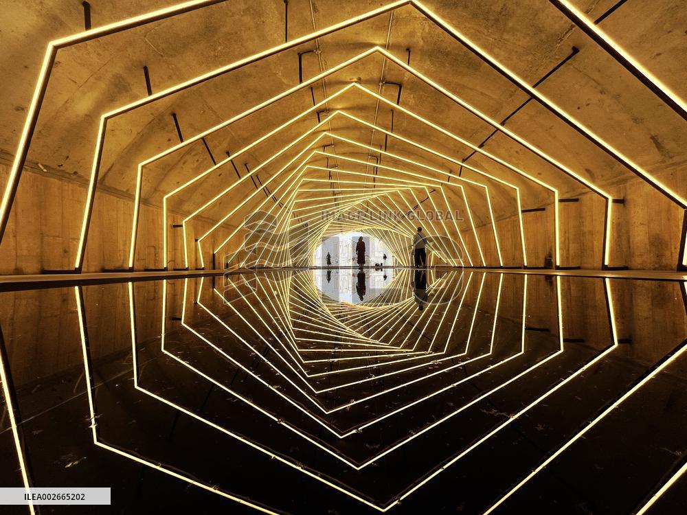 Time Space Tunnel in Bridge Cave in Chongqing