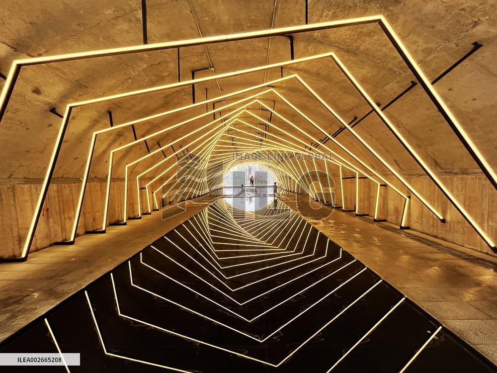 Time Space Tunnel in Bridge Cave in Chongqing