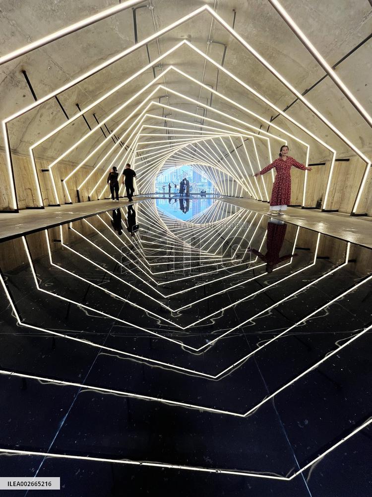 Time Space Tunnel in Bridge Cave in Chongqing