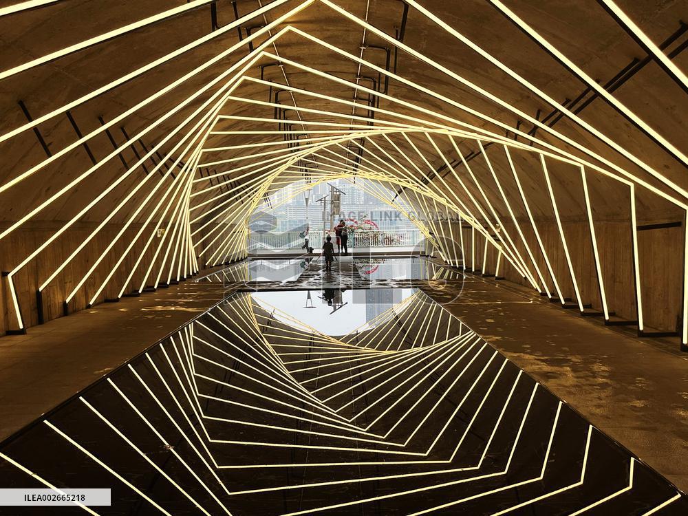 Time Space Tunnel in Bridge Cave in Chongqing