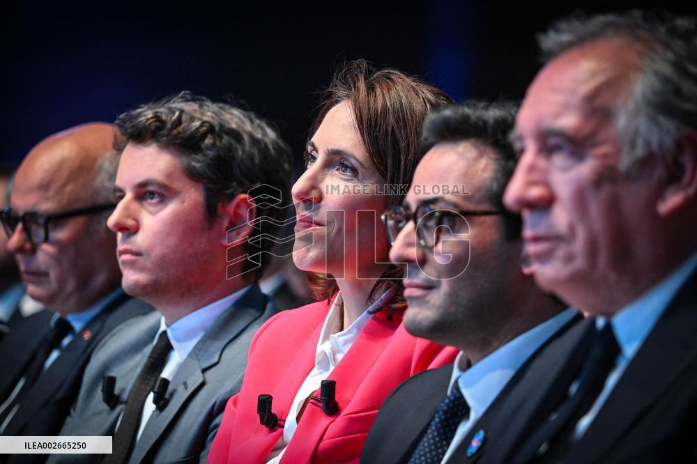 Need For Europe Campaign Meeting Of French Ruling Party Renaissance