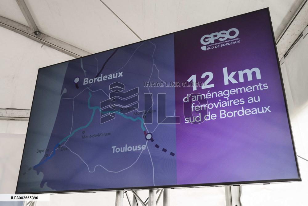 LGV Toulouse Bordeaux Dax - Launch Of The Worksite
