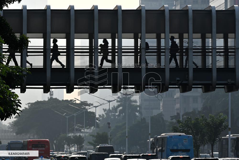 INDONESIA-JAKARTA-ECONOMIC GROWTH-1ST QUARTER-UP
