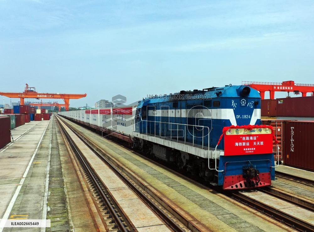 Sea Rail Intermodal Train