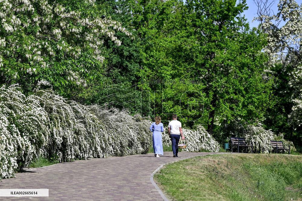 First Easter service at church on Zaporizhzhias Khortytsia Island since start of Russias full-scale invasion