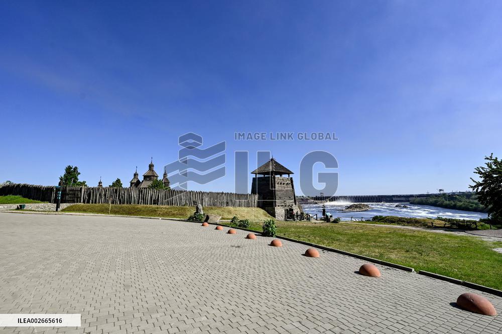 First Easter service at church on Zaporizhzhias Khortytsia Island since start of Russias full-scale invasion