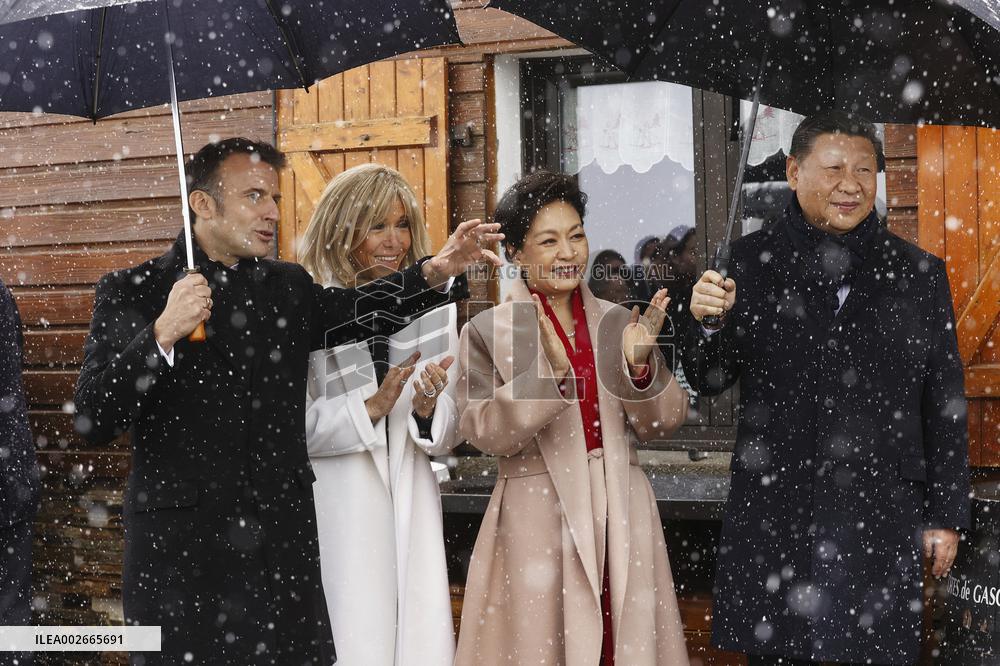Chinese President Xi Jinping Visit To France - Day Two